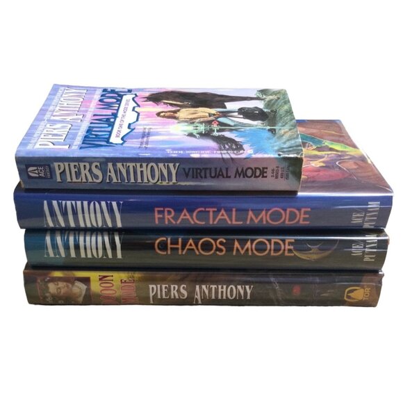 Mode Series 1-4 by Piers Anthony books softcover sci-fi - Picture 3 of 13